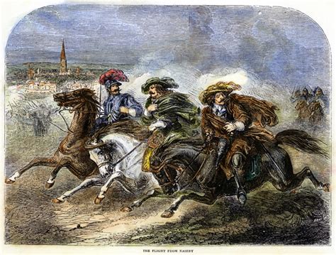 Oliver Cromwell In Battle