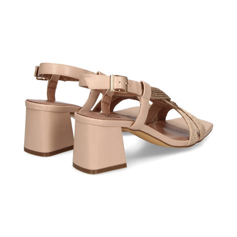 BIBI LOU Sandalias con tacón de Mujer Z HG NUDE