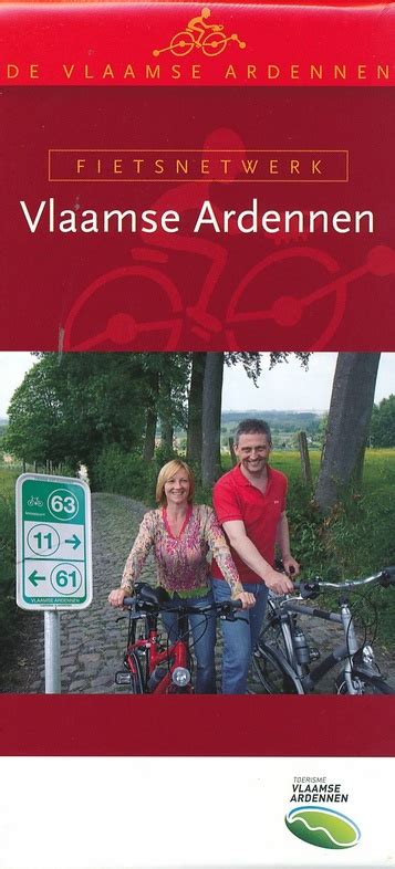 Fietskaart Fietsnetwerk Vlaamse Ardennen Tourisme Vlaanderen