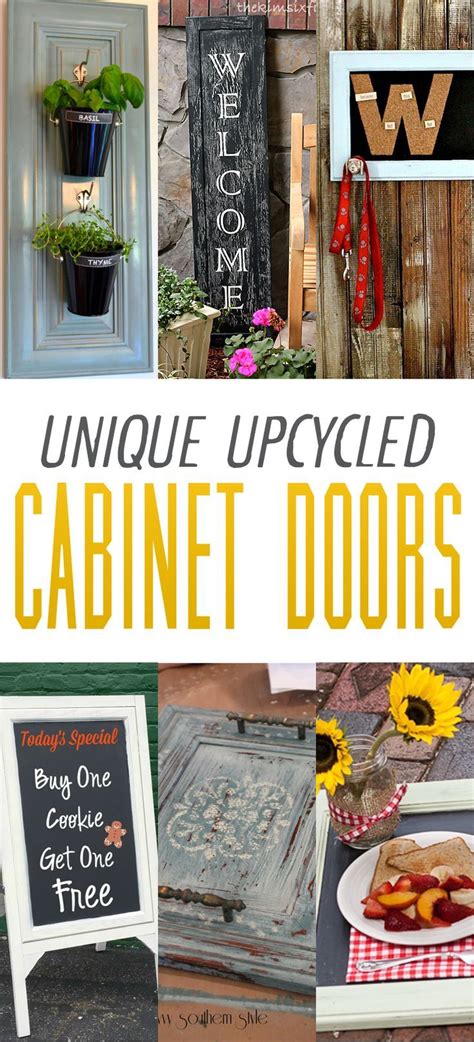 Unique Upcycled Cabinet Doors - The Cottage Market | Cabinet doors repurposed diy, Cabinet doors