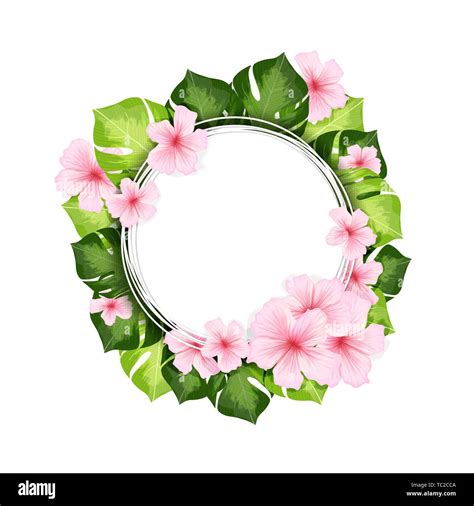 Floral Round Border Design