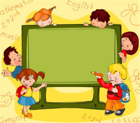 Download High Quality school clipart background design Transparent PNG ...