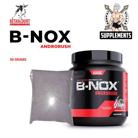 Betancourt B Nox Androrush 50 Grams Lazada Ph