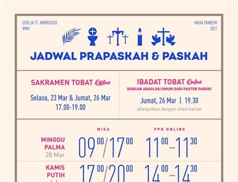 Jadwal Prapaskah Dan Paskah Gereja St Ambrosius