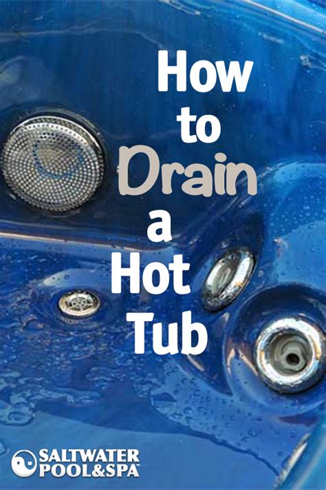 How To Drain A Hot Tub Properly Artofit