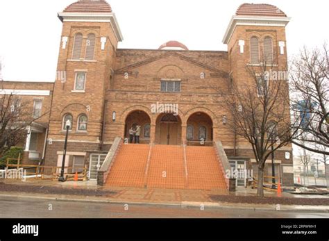 Sixteenth Street Baptist Church Birmingham Alabama Key Meeting Place During Civil Rights