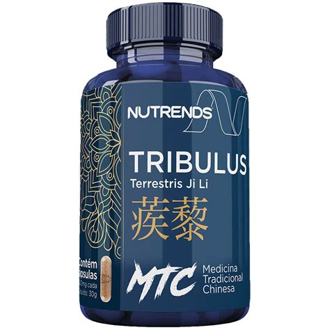 Tribulus Terrestris Ji Li 500mg 60 Caps Nutrends Meu Mundo Fit