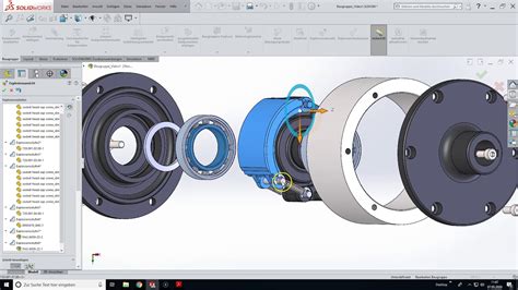 Solidworks Cad Ii Explosionsansicht Youtube