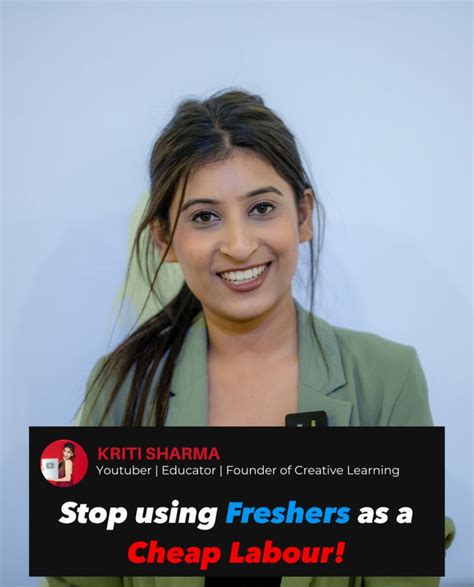 Kriti Sharma On Linkedin Hiring Work Career Opportunity