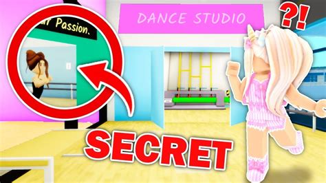 New Secret In Dance Studio In Brookhaven Roblox Youtube