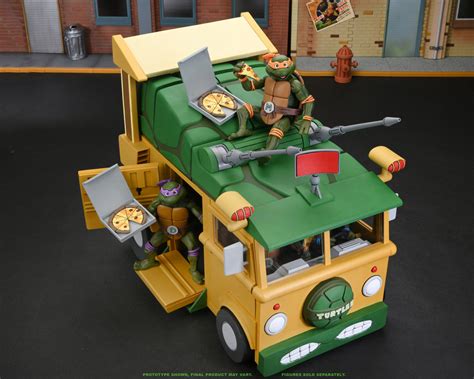 NECA: Teenage Mutant Ninja Turtles Turtle Van Now Available For Pre-Order