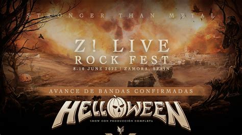 Nueva Tanda De Confirmaciones Del Z Live Rock Fest The Sound Of