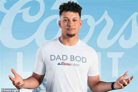 Patrick Mahomes Owns His Dad Bod Image By Releasing Hilarious Coors