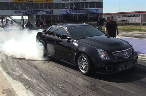 Video Fastest And Quickest Cadillac Cts V Is Now Running S Dragzine