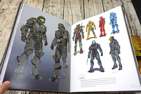 Art書櫃 Book Review 最後一戰5：守護者 The Art Of Halo 5 Guardians