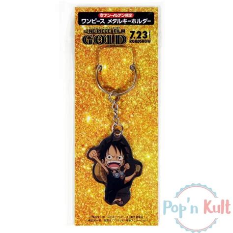 Porte Cl S Monkey D Luffy One Piece Film Gold Roadshow Metal Keyholder