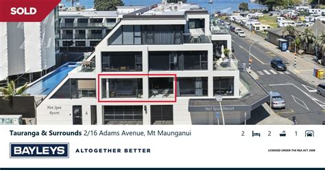 Residential Asking Price NZ 825 000 2 16 Adams Avenue Mt Maunganui