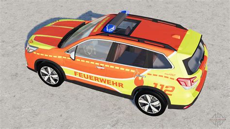 Subaru Forester Fire Brigade Kdow Pour Farming Simulator