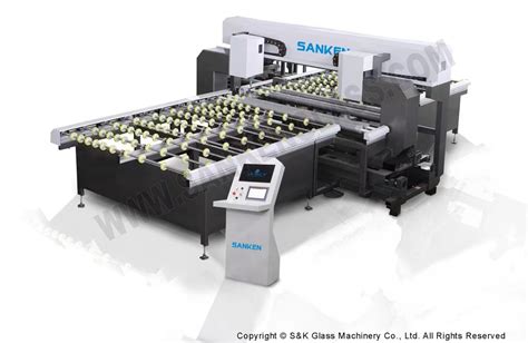 Sanken Glass CNC Drilling Machine Glass Drilling Center Glass Tempering