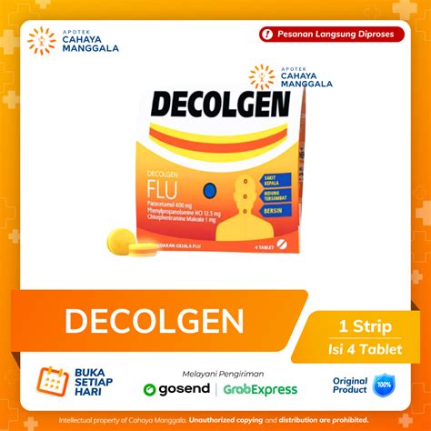 Jual Decolgen Strip Tablet Shopee Indonesia