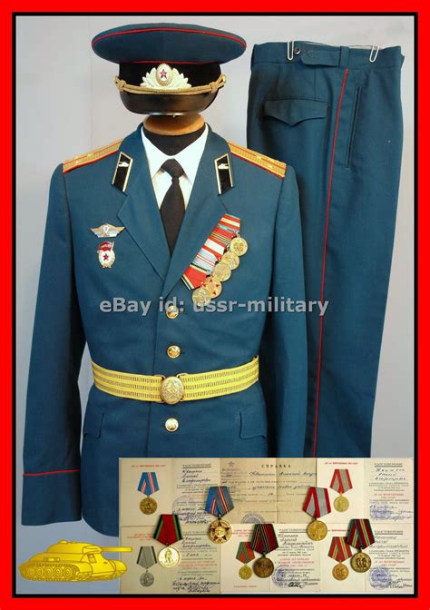 Rar Original Soviet Military Parade Uniform Tank Troops Ussr Russian