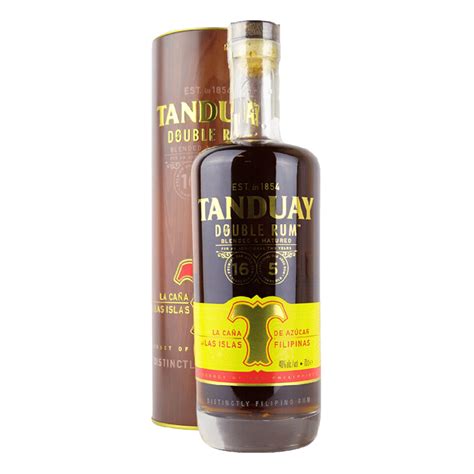 Tanduay Double Rum 70cl Bottle And Barrel