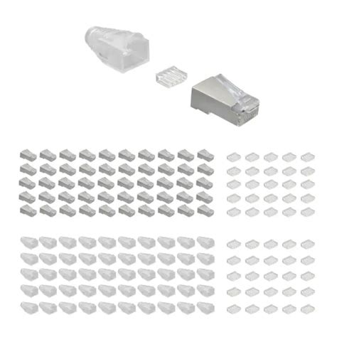 X Rj Netzwerk Modular Crimp Stecker Cat Patchkabel Geschirmt Mit