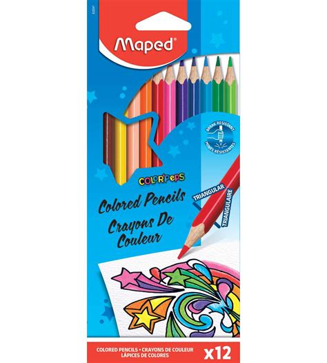 Maped Triangular Colored Pencils Colors Maped Map Zv