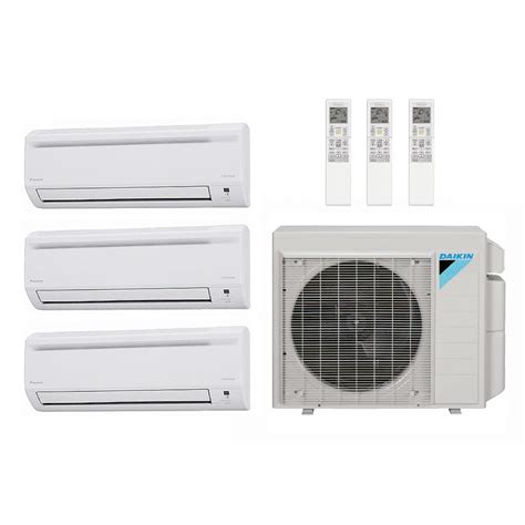 Daikin 36 000 Btu 17 7 Seer2 R 32 3 Zone Ductless Mini Split System 12k