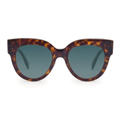 Fendi F Is Fendi Cat Eye Sunglasses Havana Sunglasses Fendi