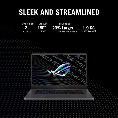 Asus Rog Zephyrus G15 2022 With 90whr Battery Amd Ryzen 9 Octa Core 6900hs 16 Gb 1 Tb Ssd