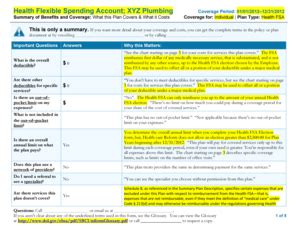 Fillable Online Sbc Fsa Exampledoc Employers Nationwide Are Rushing