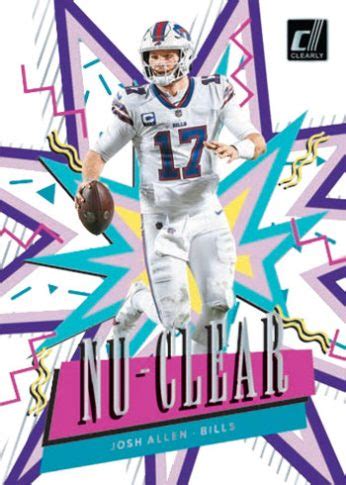 Clearly Donruss Football Checklist Team Sets Box Info