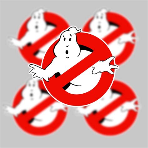 Ghostbusters Inspired No Ghost Sign Logo Sticker Inspired By