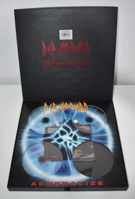 DEF LEPPARD LET S Get Rocked Adrenalize CD Singles Collectors Box Ltd