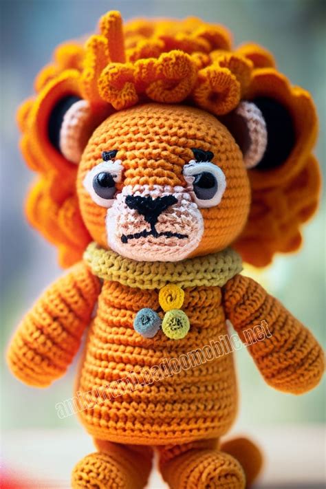 Amigurumi Crochet Lion Free Pattern-3 - Free Amigurumi Crochet