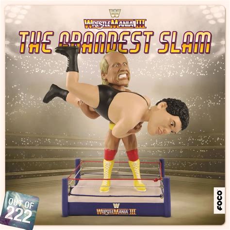 Hulk Hogan Vs Andre The Giant Bodyslam