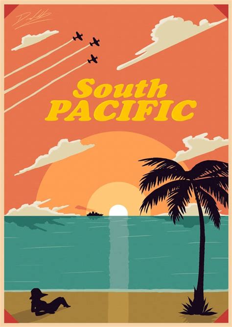 South Pacific Poster, Digital, 2000x2828 : r/Art