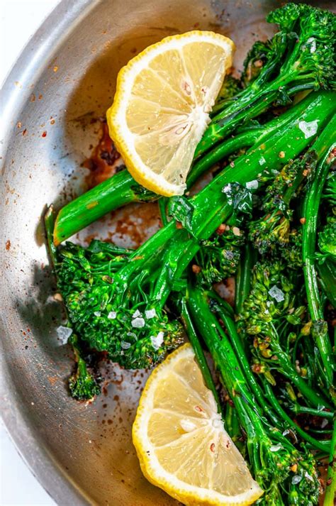 Quick And Easy Lemon Garlic Broccolini This Zesty Veggie Side Dish Is