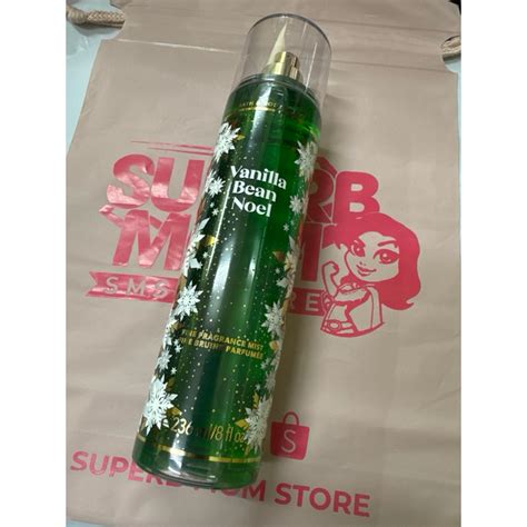 Bbw Vanilla Bean Noel Mist New Old Ml Shopee Philippines