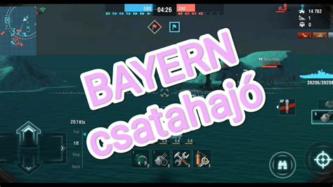 World Of Warships Blitz Bayern Csatahaj Youtube