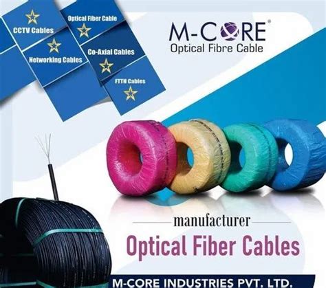 6 Core Fiber Optic Cable Unarmoured 1 Km At Rs 660meter In New Delhi Id 23367662548