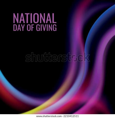 National Day Giving Design Suitable Greeting Stock Vector Royalty Free