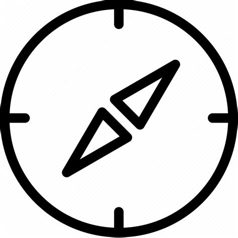 Campass Direction Pointer Navigation Location Arrow Icon