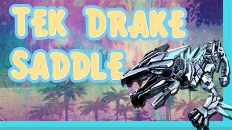 Ark How To Spawn A Rock Drake Tek Saddle W Console Commands Youtube