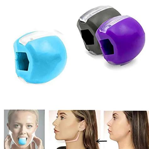 Silicone Rubber Ball Toning Jawline Exerciser Device Buy Jawline