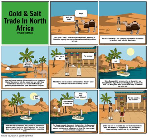 Gold and Salt Trade القصة المصورة من قبل jacktiernan