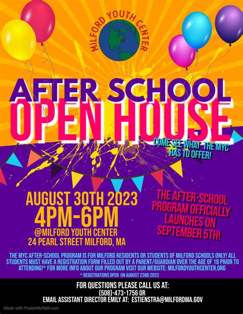 Open House 2023 Milford Youth Center