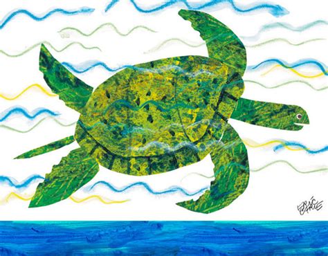 Eric Carles Sea Turtle Canvas Art By Eric Carle Beach Style