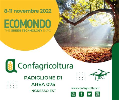 Confagricoltura Ad Ecomondo Confagricoltura Di Forl Cesena E Di Rimini